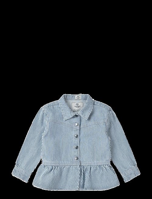 Copenhagen Colors | Yarndyed Denim Frill Jacket | 98
