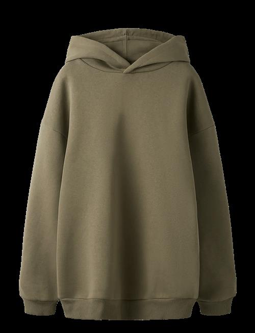 LMTD | Nlnrenar Ls Bru Loose Sweat W. Hood | 122-128