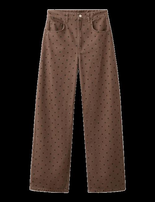 Mango | Polka Dot Balloon Jeans | 38