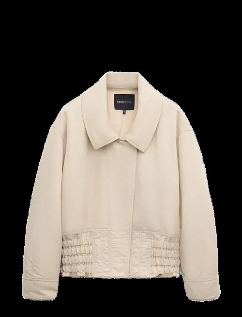 Mango | Oversized Jacket With Gathered Waist | L