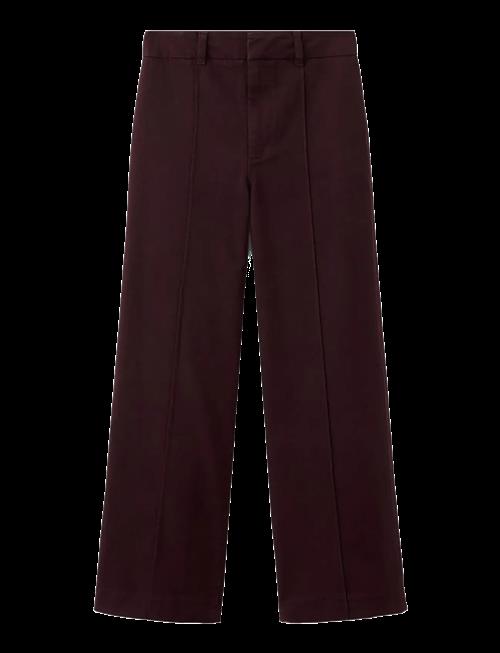 Mango | High-Waisted Wide Leg Jeans With Stitching | 36