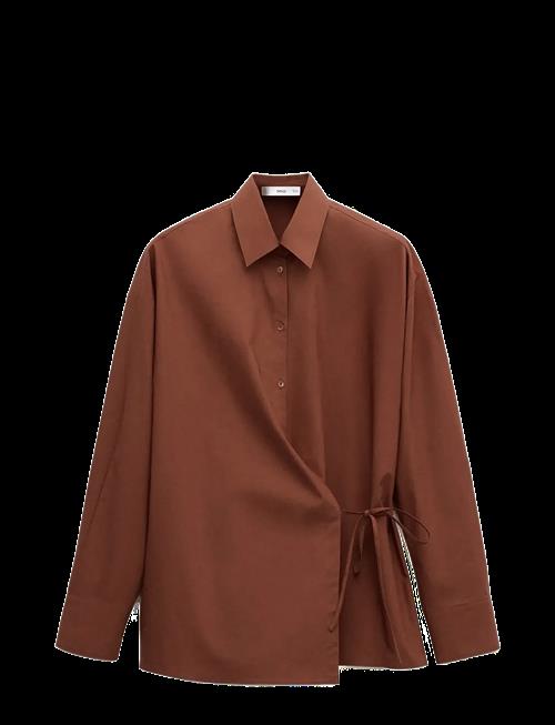 Mango | Cotton Cross Shirt | S