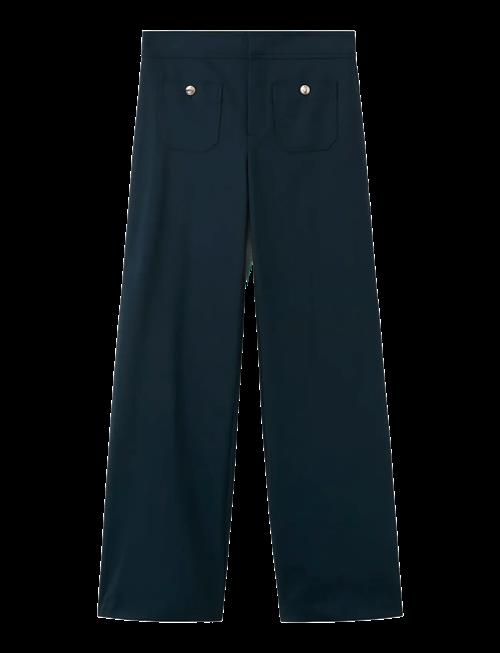 Mango | Straight Trousers With Jewel Buttons | 40