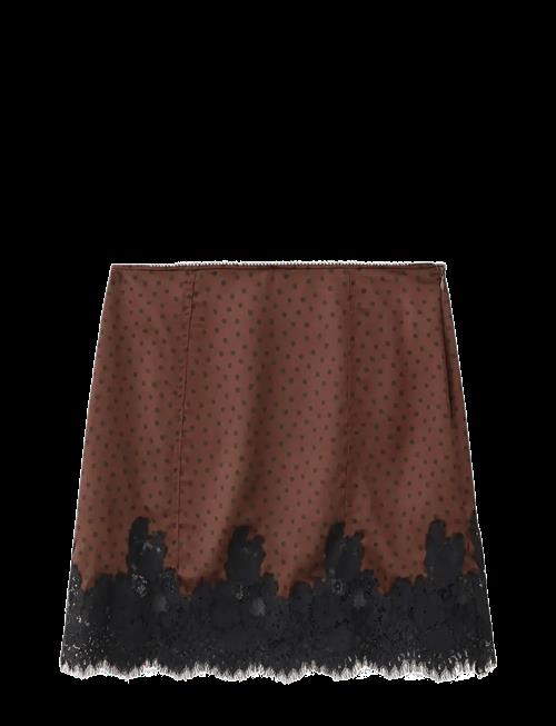 Mango | Polka Dot Slip Skirt | M