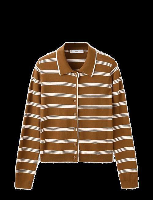 Mango | Cardigan With Shirt Collar | L