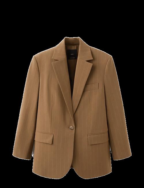 Mango | Pinstripe Suit Blazer | M