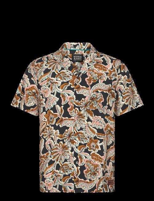 Scotch & Soda | Printed Viscose Regularfit Shortsleeved Shirt | S