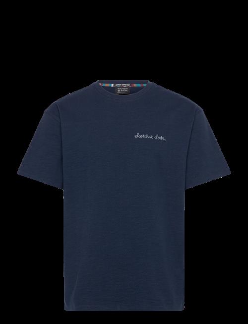 Scotch & Soda | Slubyarn Chest Pocket Artwork Relaxedfit Tshirt | L