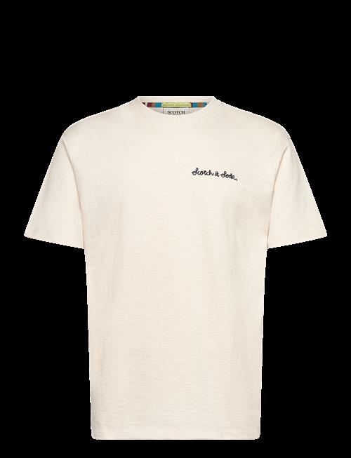 Scotch & Soda | Slubyarn Chest Pocket Artwork Relaxedfit Tshirt | XXL