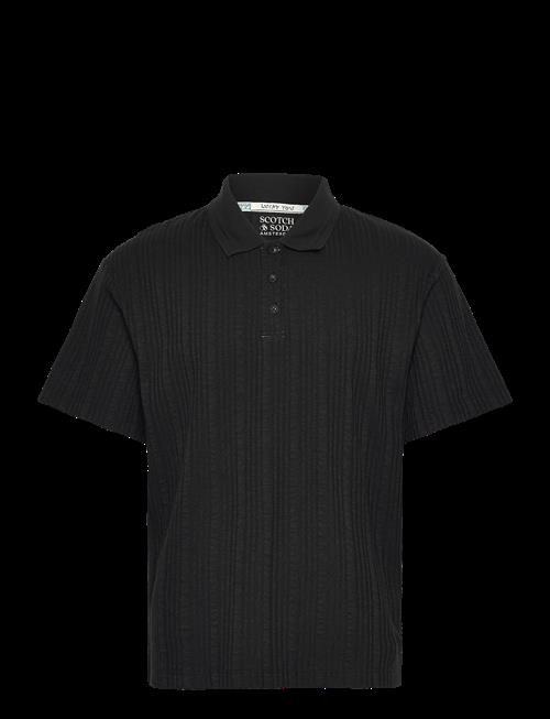 Scotch & Soda | Structured Ribbed Relaxedfit Polo | S
