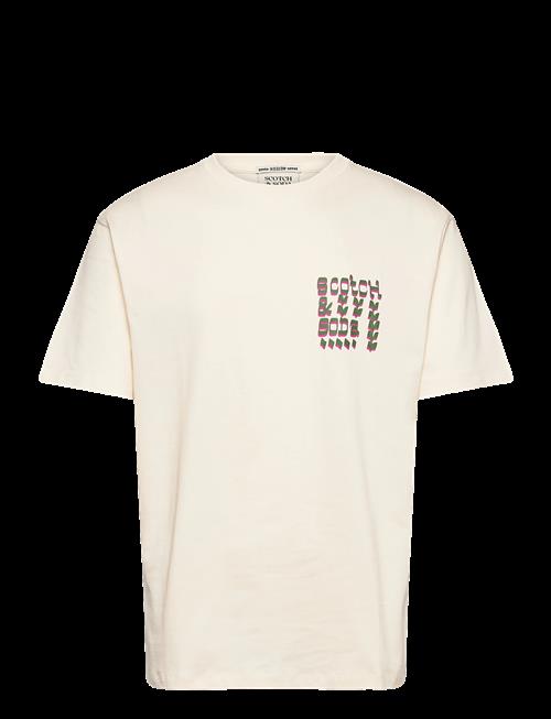 Scotch & Soda | Front And Back Artwork Relaxedfit Tshirt | XXL