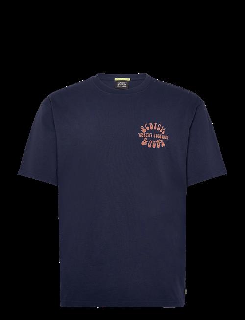 Scotch & Soda | Front And Back Artwork Relaxedfit Tshirt | XL