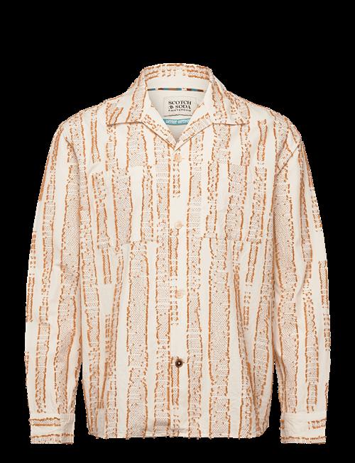 Scotch & Soda | Jacquard Structure Boxyfit Shirt | XL