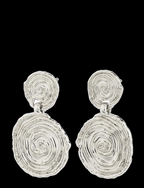 Pilgrim | Air Earrings Silver-Plated | ONE SIZE