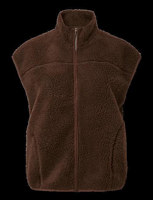 Pieces | Pcsadia Teddy Vest Noos Bc | XS