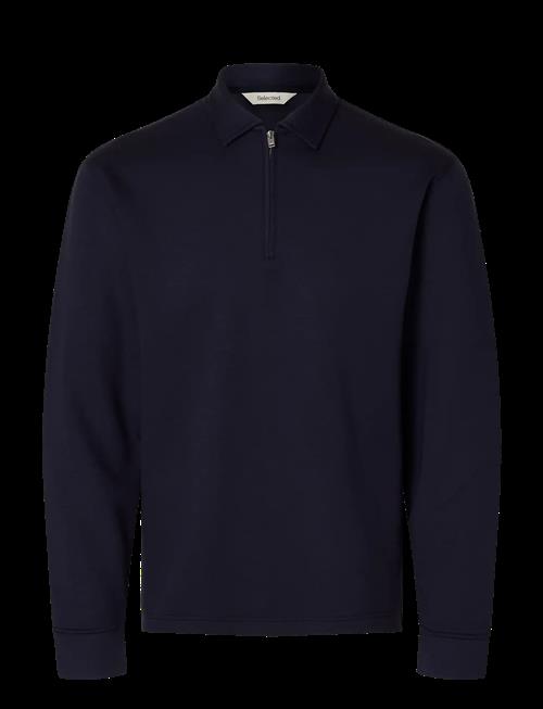 Selected | Slhemanuel Soft Polo Zip Sweat Noos | M