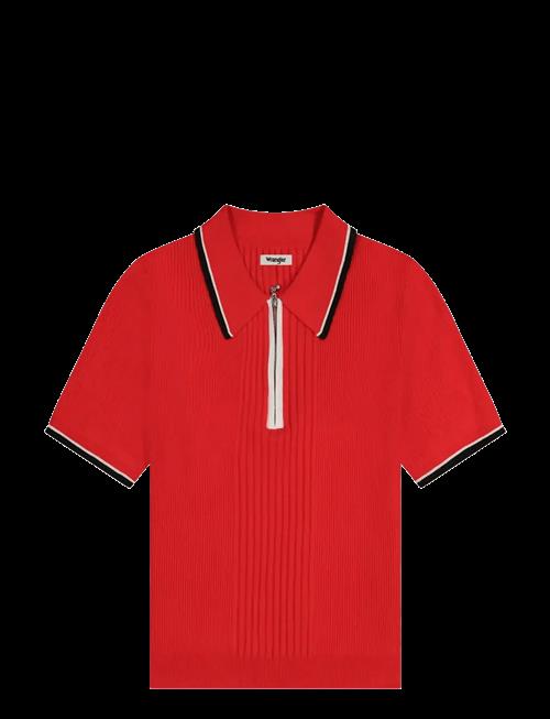 Wrangler | Quarter Zip Polo | XS x 00