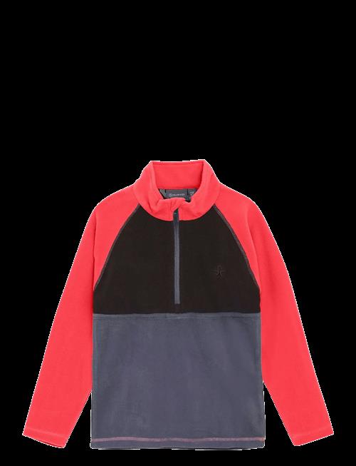Color Kids | Fleece Pulli - Colorblock | 128