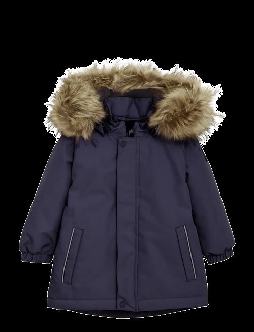 Color Kids | Baby Parka W. Fake Fur | 104