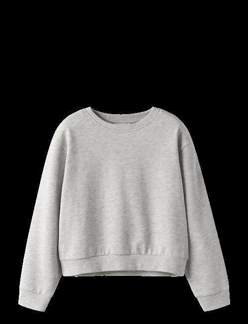 name it | Nkfmille Short Nreg Ls Swe O-Neck Noos | 146-152