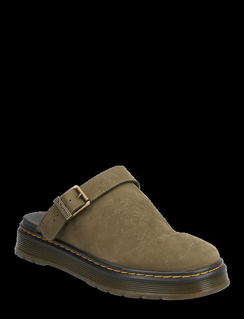 Dr. Martens | Brookline Mule Dms Olive Milled Nubuck Wp | 40