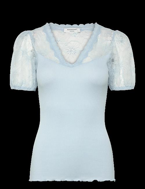 Rosemunde | Rwbeatha Silk Ss Full Lace V- Neck | XS