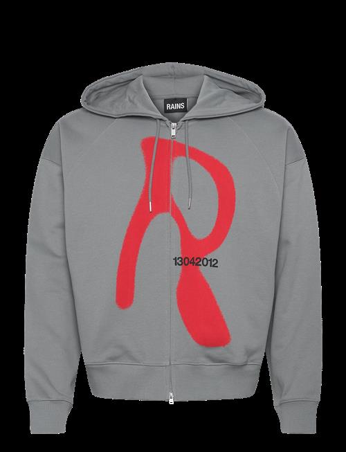 Rains | Classic Zip Hoodie Blurred | S