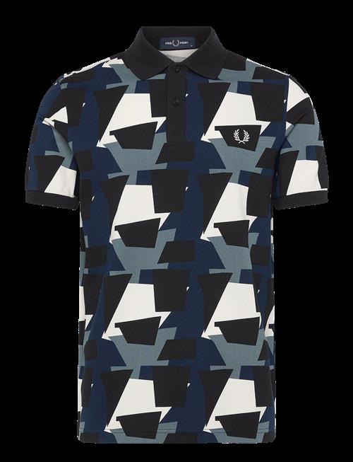 Fred Perry | Fragment Print Polo Shirt | S