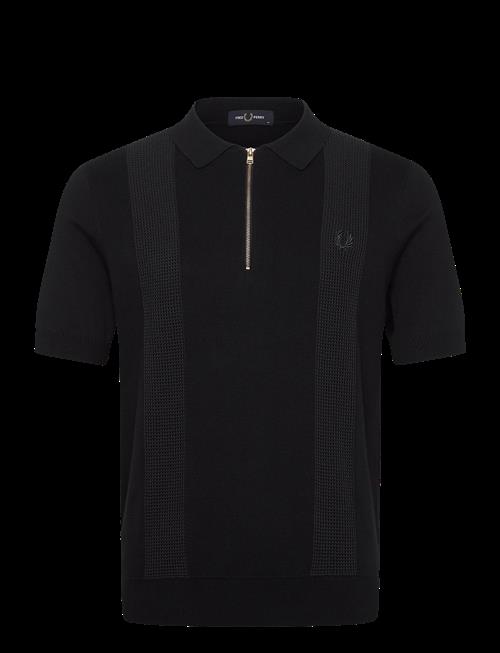 Fred Perry | Panel Detail Knitted Shirt | M