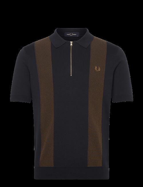Fred Perry | Panel Detail Knitted Shirt | L