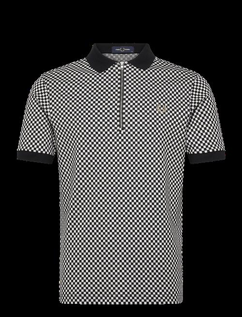 Fred Perry | Chequerboard Polo Shirt | M