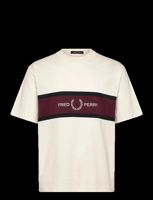 Fred Perry | Embroidered Panel Tee | XS