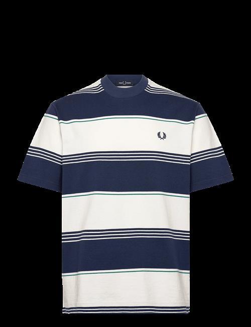 Fred Perry | Heavyweight Striped Tee | M
