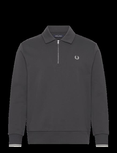 Fred Perry | Half Zip Collared Sweatshirt | S