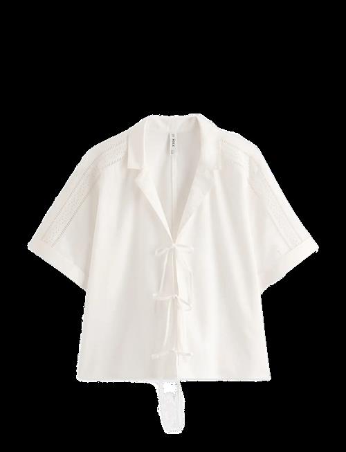 Lindex | Pyjama Shirt With Tie String Closure | XL