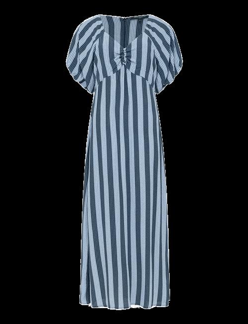 French Connection | Fran Lizzie Puff Slv Midi Dres | 38