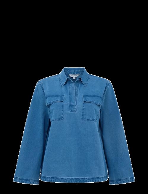 French Connection | Zaves Chambray Pocket Shirt | L