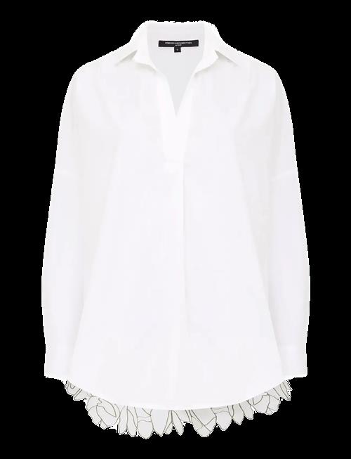 French Connection | Lotta Alexis Cutout Back Shirt | L