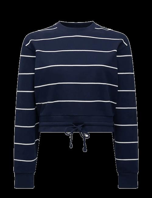 French Connection | Sunday Sweat Striped D/S Top | L
