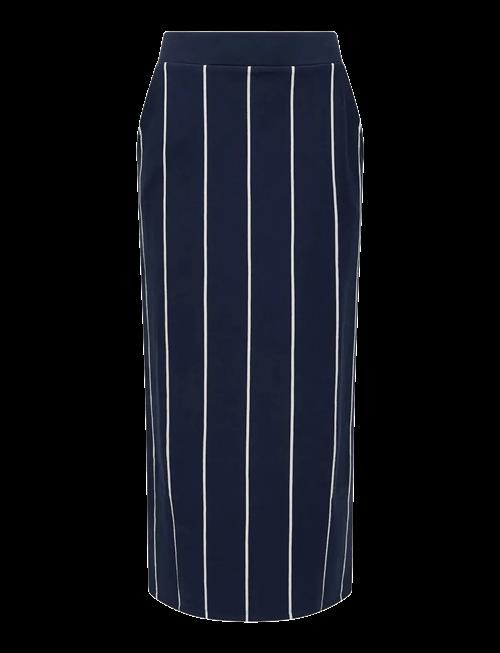 French Connection | Sunday Sweat Striped Midi Skir | M