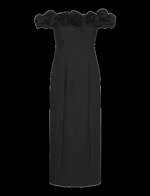 ROTATE | Crepe Midi Flower Dress | 40