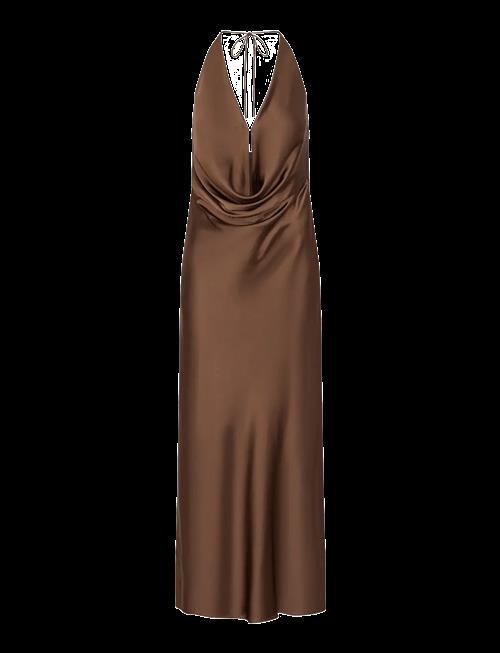 ROTATE | Chiffon Halter Dress | 42