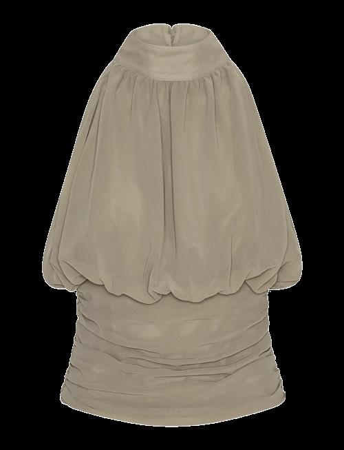 ROTATE | Chiffon Ruched Top | 34