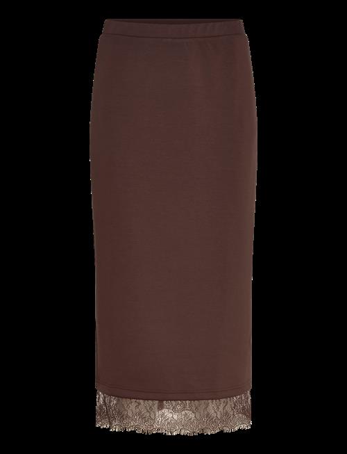 Vila | Viewie Hw Lace Midi Skirt | XS