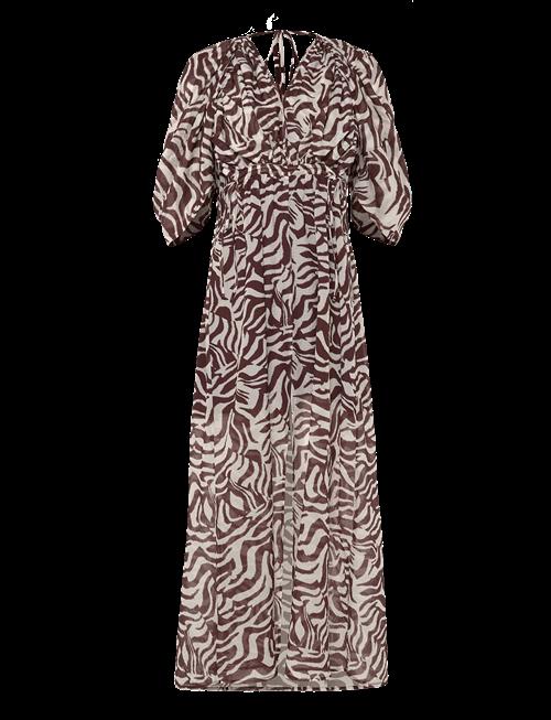 Dante6 | Dante6-Rosafiere Printed Maxi Dress | 40