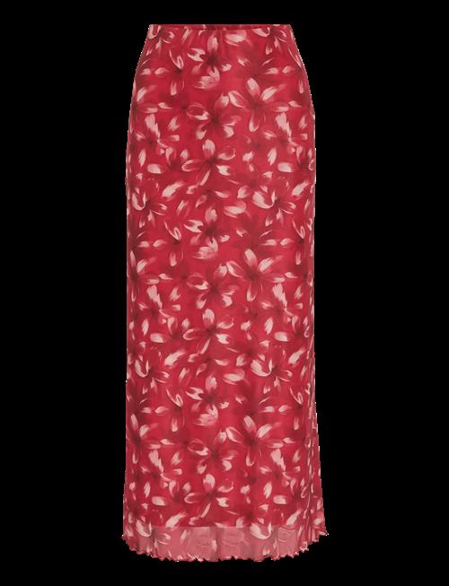 Vila | Viingelise Hw Midi Skirt/Dc/Ka | L