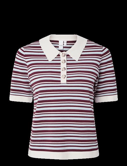 YAS | Yasbelle Ss Polo Knit Pullover - D2D | L