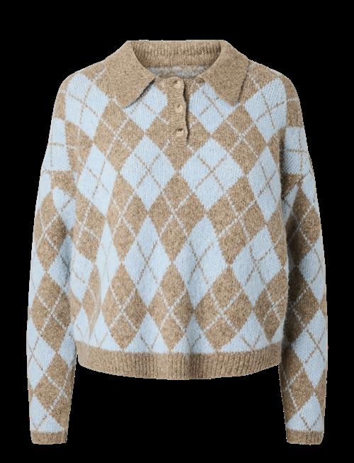 YAS | Yaschelli Ls Polo Knit Pullover - D2D | M