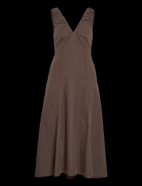 Vila | Viembla S/L V-Neck Maxi Dress Ro | 38