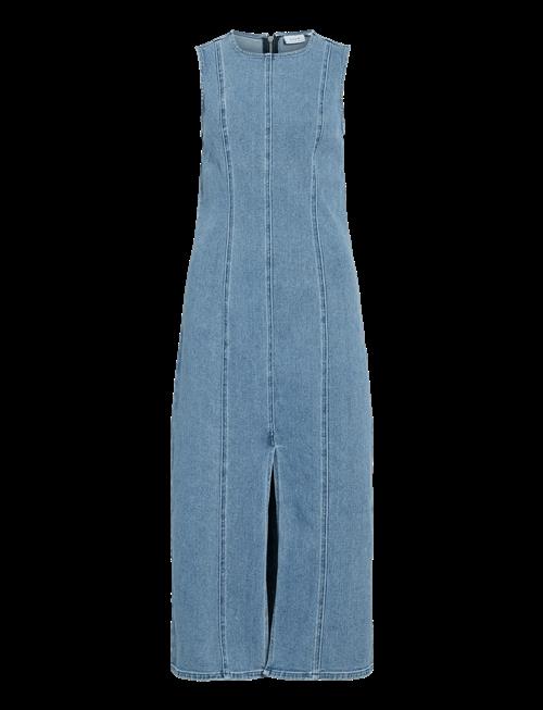 Vila | Viwinona New S/L O-Neck Long Denim Dress | XS